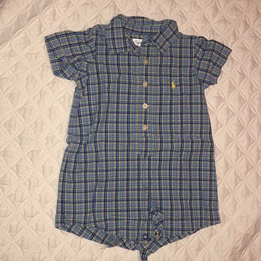 Ralph Lauren Romper - 6 month